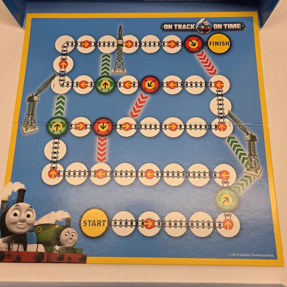 Thomas & Friends Box Of Games Made For M&S Kids 2015 - Picture 8 of 13